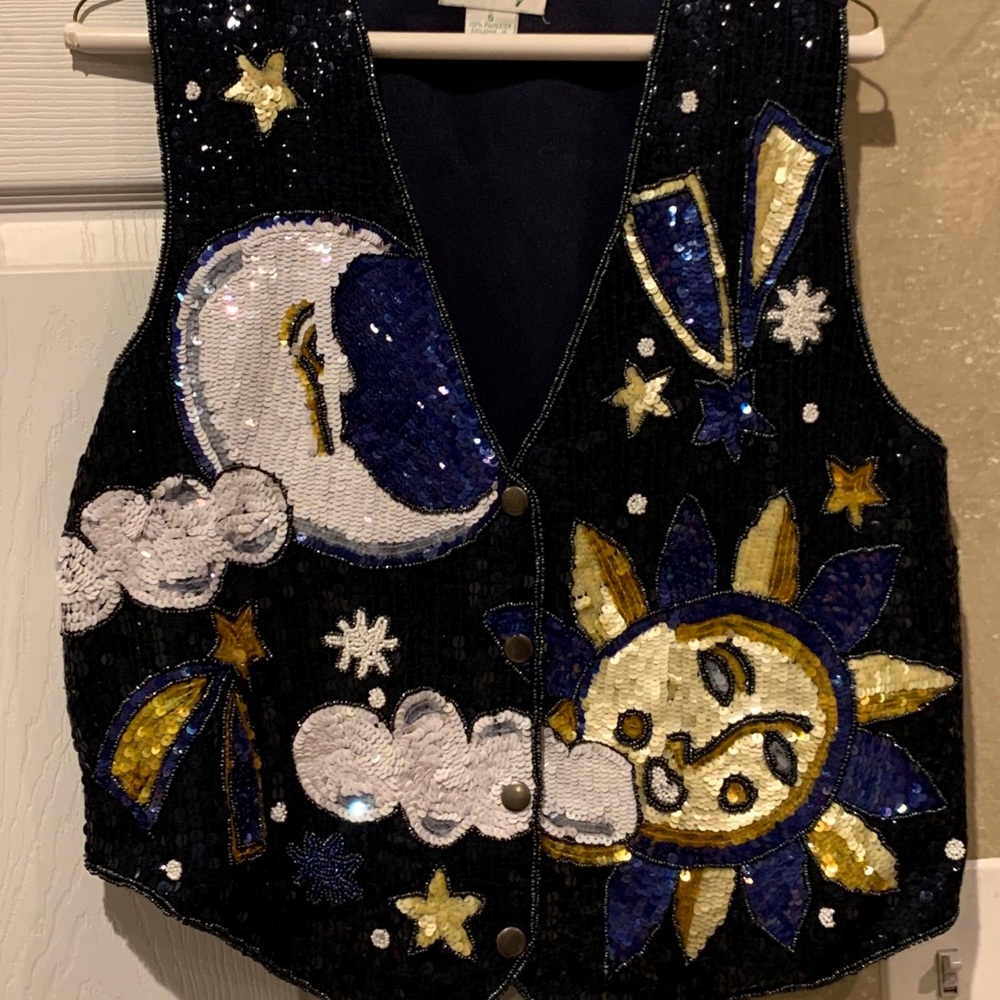 Women’s Sequined Vest